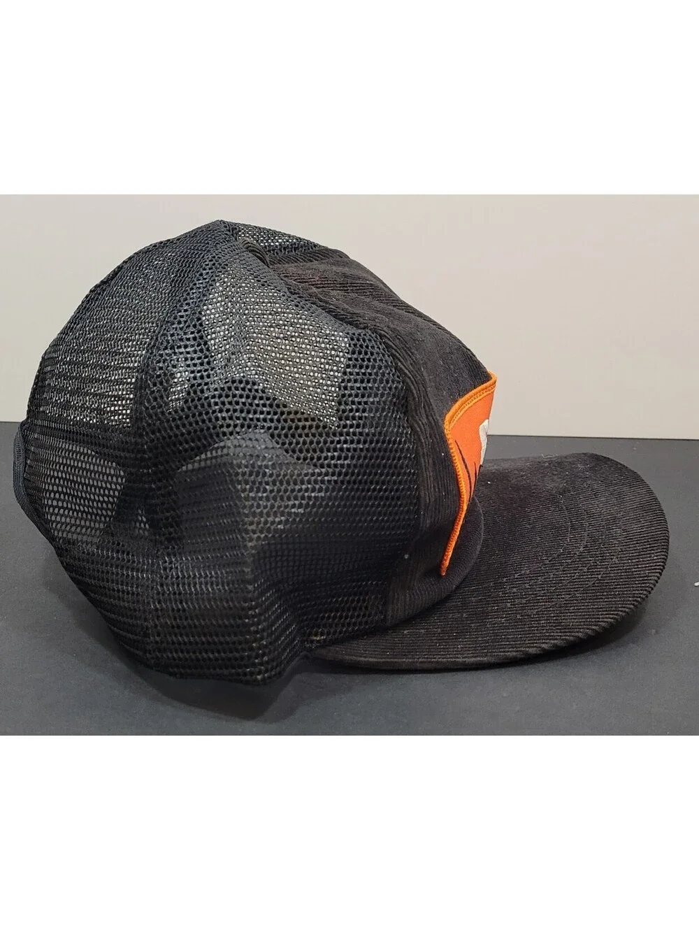 Fluidampr Black Snapback Embroidered Adjustable Cap Hat Mesh Back Made in U.S.A